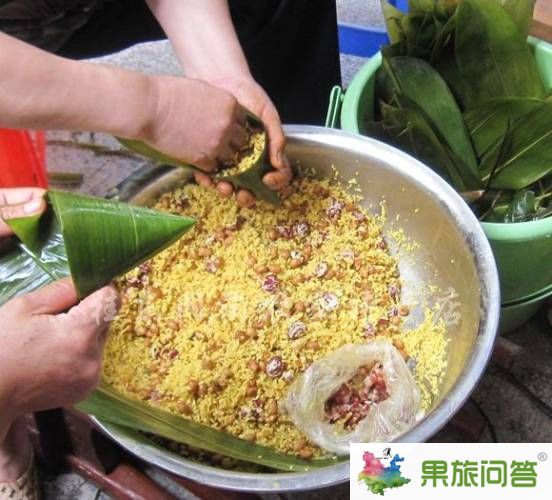 端午节在云南包家乡的粽子