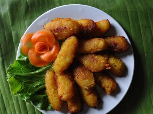 油炸芭蕉 昆明国旅周叶推荐:西双版纳水果吃法的奇妙之处——油炸芭蕉