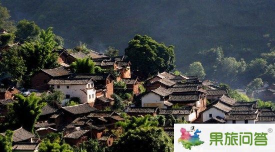 诺邓古村云南坝美、宝山石头城、抚仙湖、普者黑世间罕见的山水风光