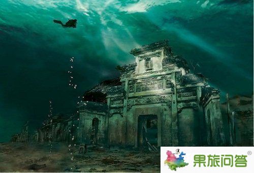 玉溪抚仙湖水下古城