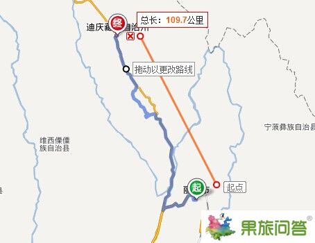 丽江到香格里拉180.5公里，丽江到香格里拉汽车需要3小时30分钟