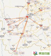 云南永善地震距离丽江大理昆明香格里拉成都重庆有多少公里？