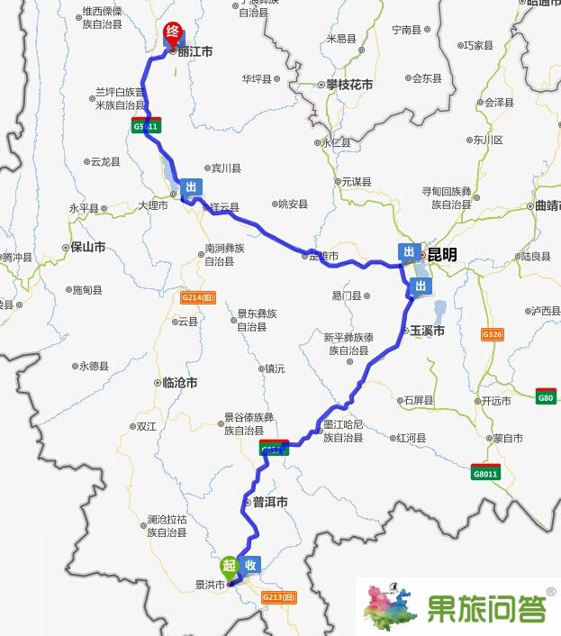 西双版纳怎么去丽江,西双版纳到丽江有多少公里,西双版纳到丽江怎么坐车