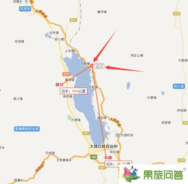 双廊到洱海要多久?从双廊到洱海怎么坐车?双廊到洱海还有多少公里?