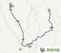从香格里拉到泸沽湖有多少公里？自驾车怎么去？
