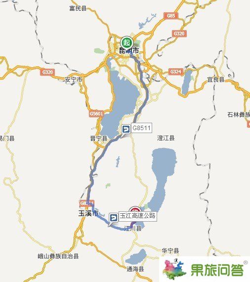 昆明到抚仙湖怎么坐车?有多少公里?