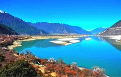 西藏全景游:拉萨-林芝-雅鲁藏布大峡谷-日喀则-纳木措9日游路线